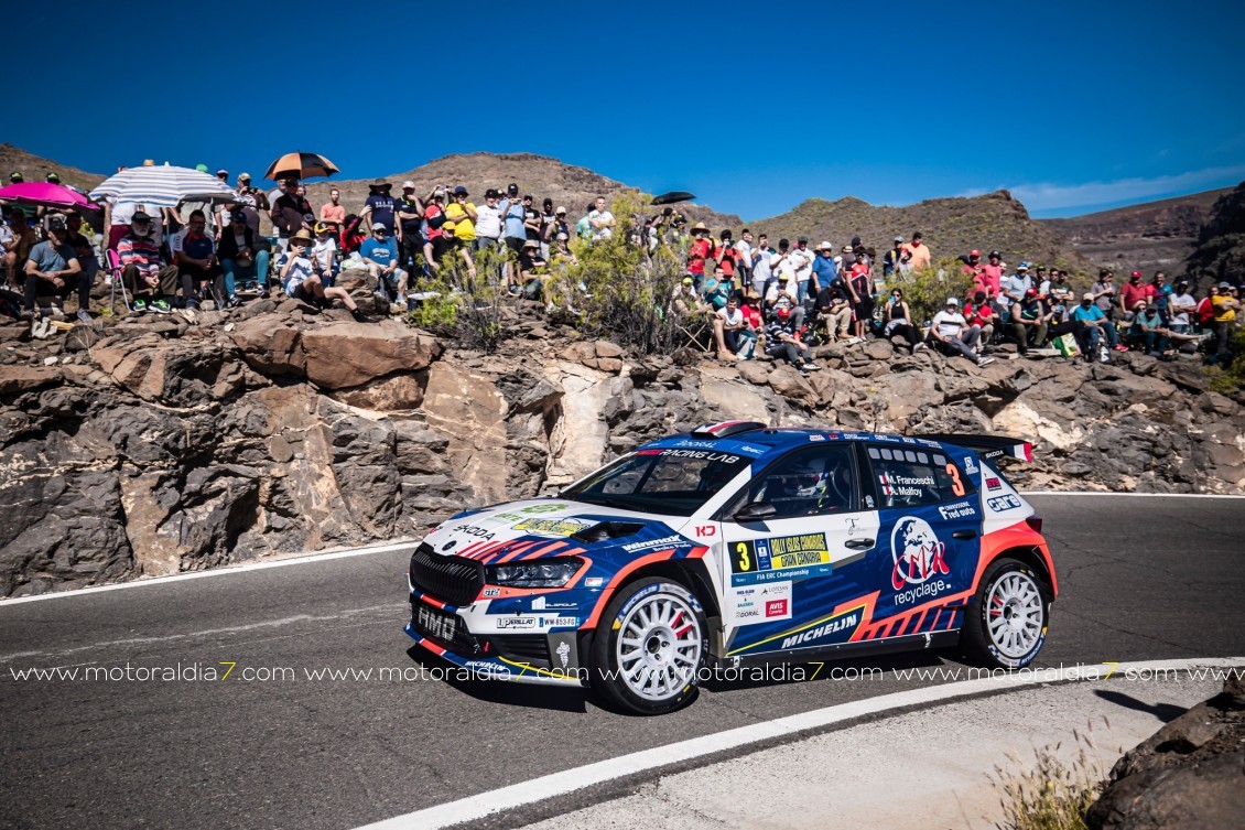 Cachón y Rozada marcan el paso en el 48 Rally Islas Canarias