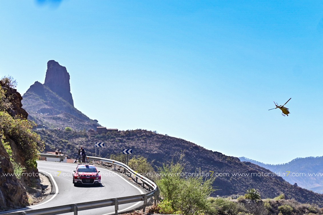 Yoann Bonato es líder por 3 décimas en el Rally Islas Canarias