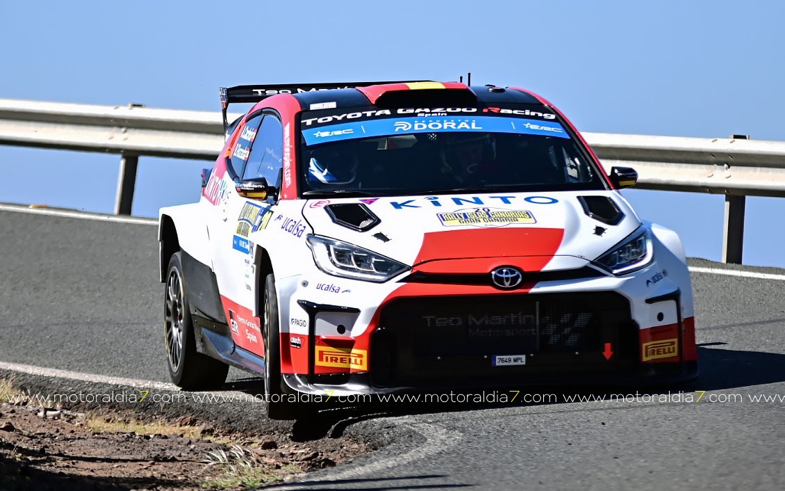 Bonato y Franceschi siguen luchando en el Rally Islas Canarias