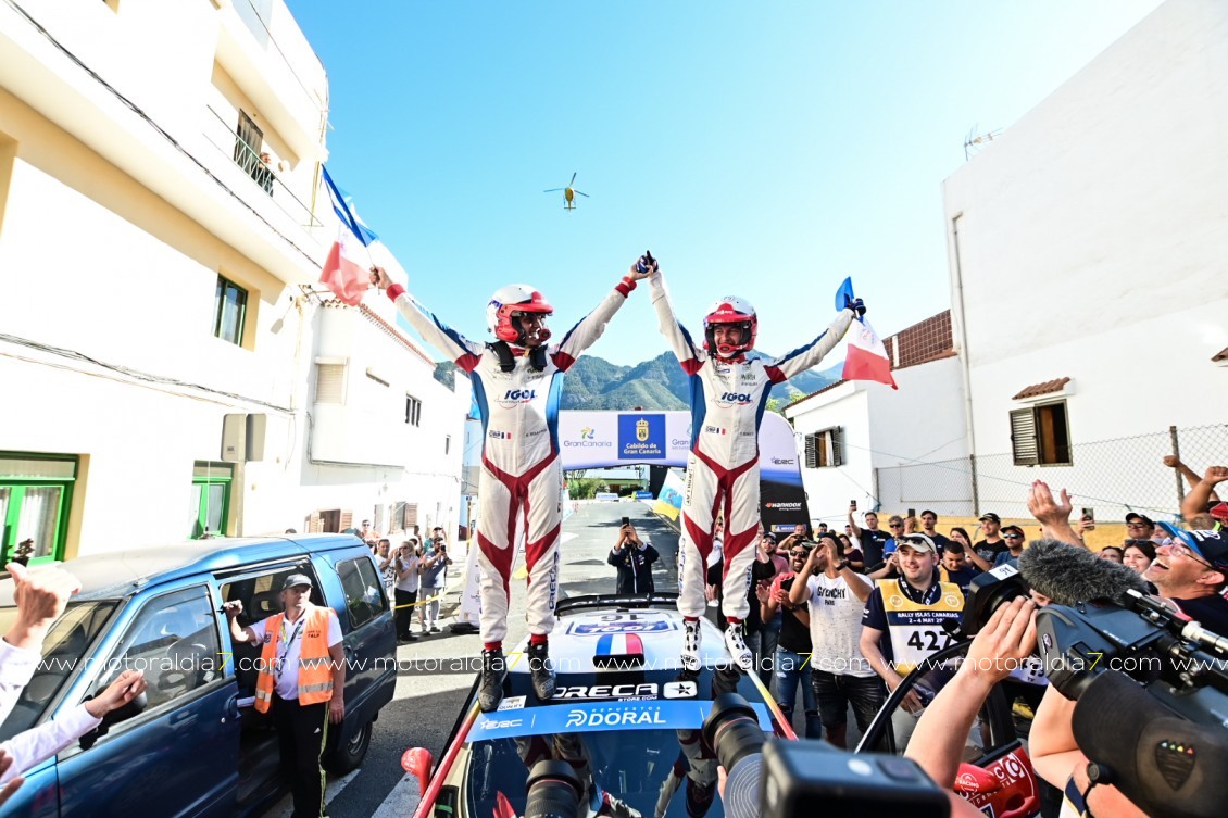 Bonato y Boulloud, se han coronado dos veces en el Rally Islas Canarias