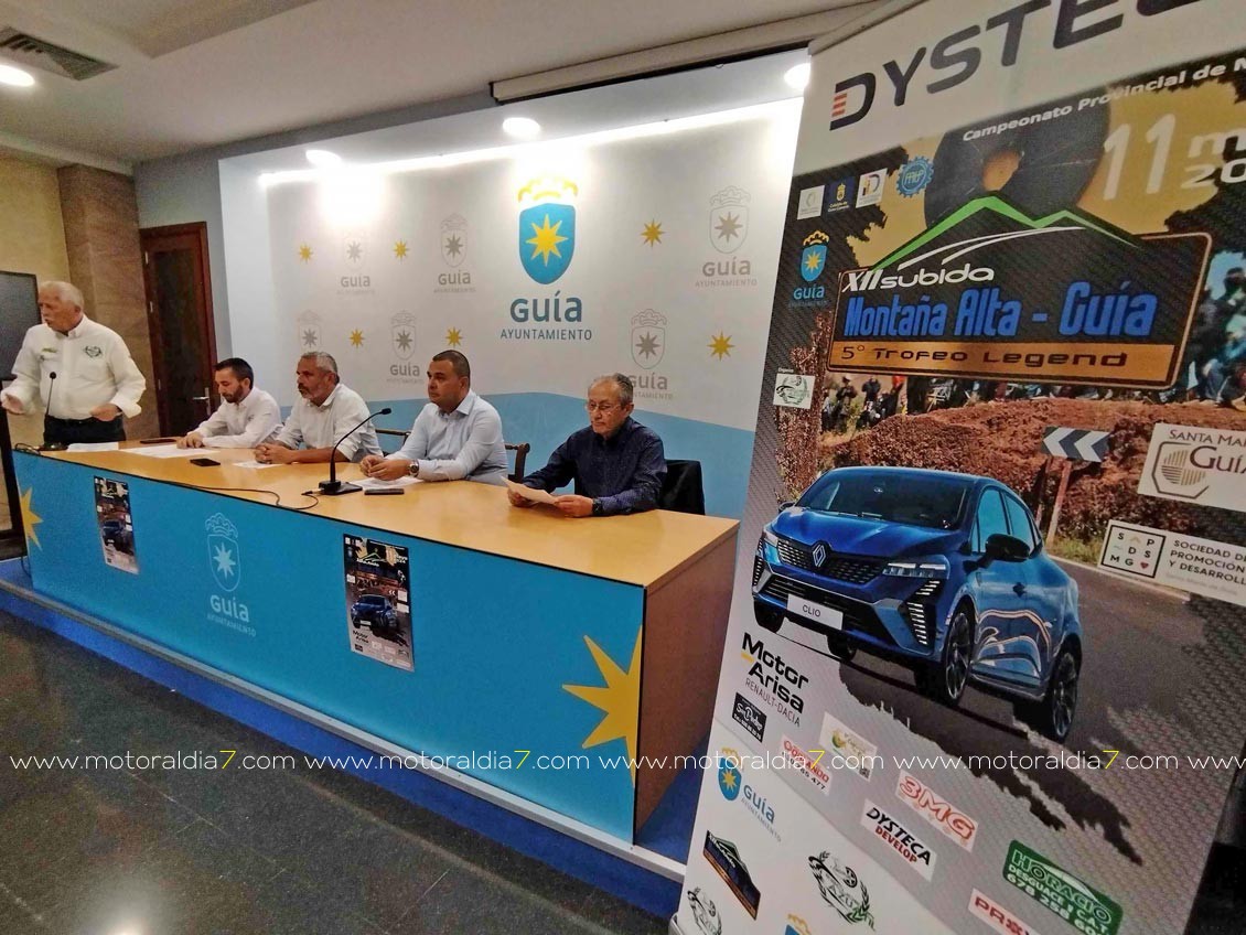 Presentada la Subida de Montaña Alta-Trofeo Legend