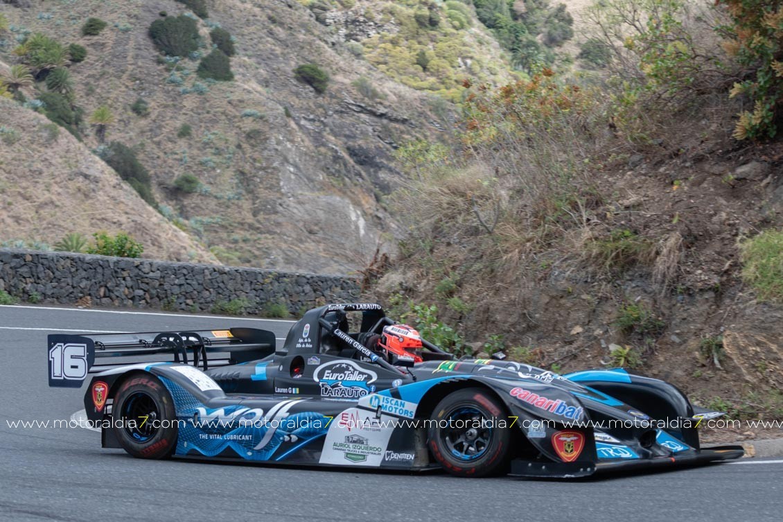 Subida Hermigua, una fiesta del motor en La Gomera