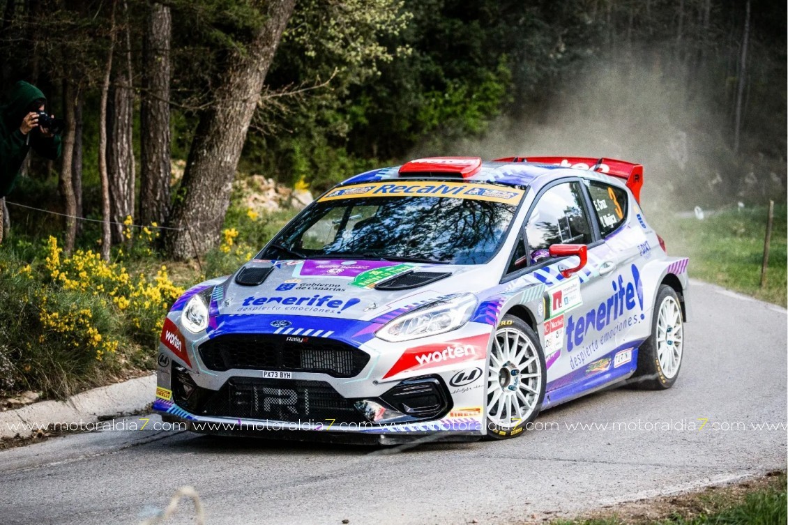 Cruz y Mujica en el Rally Cidade de Narón