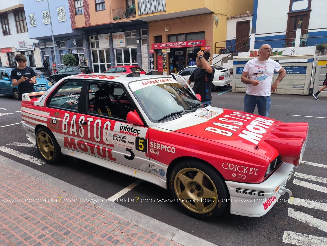 Rodríguez y Pérez, triunfan en el Rallysprint Cielo de La Palma