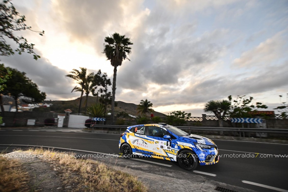 El Rally Gran Canaria empieza con sorpresa