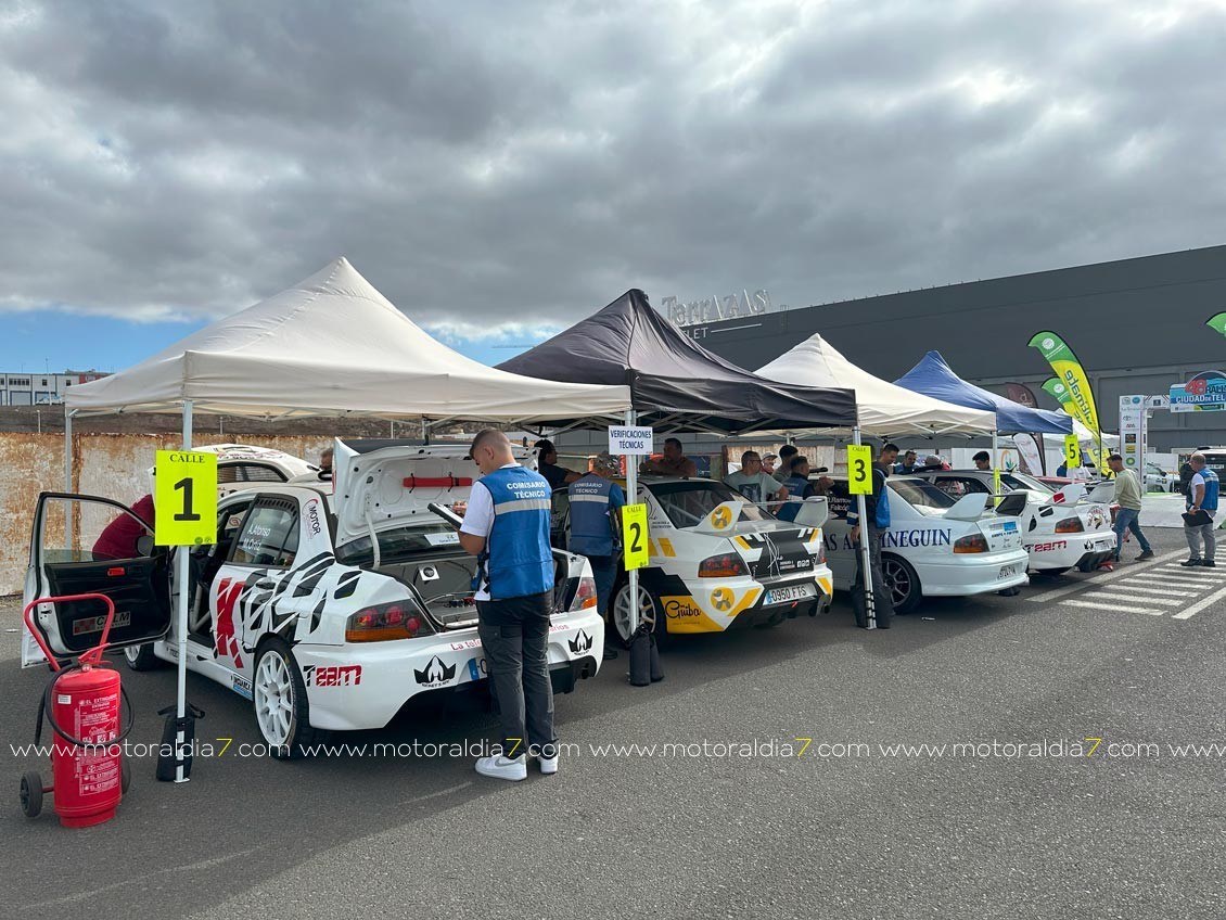 El 48º Rally Ciudad de Telde,  ya está en marcha