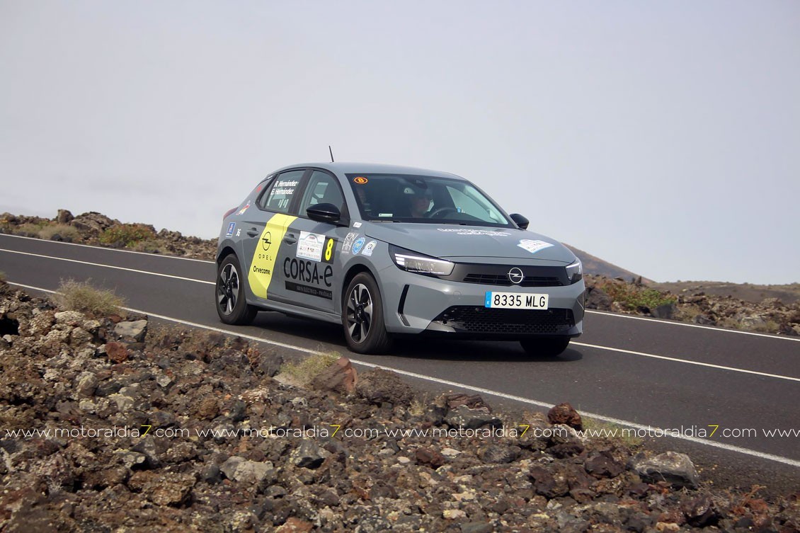 González y Salas, ganadores del I Eco Rally Lanzarote