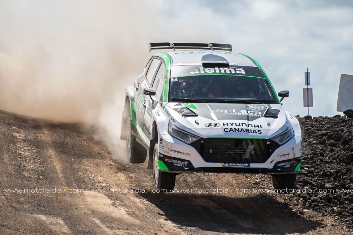 Un Rally Isla de Los Volcanes de altos vuelos