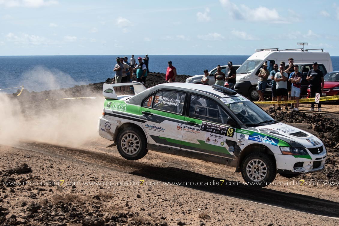 Un Rally Isla de Los Volcanes de altos vuelos