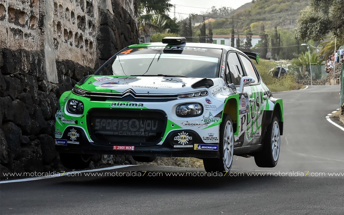 Yeray Lemes directo al Regional tras su victoria en el Rally Ciudad de La Laguna