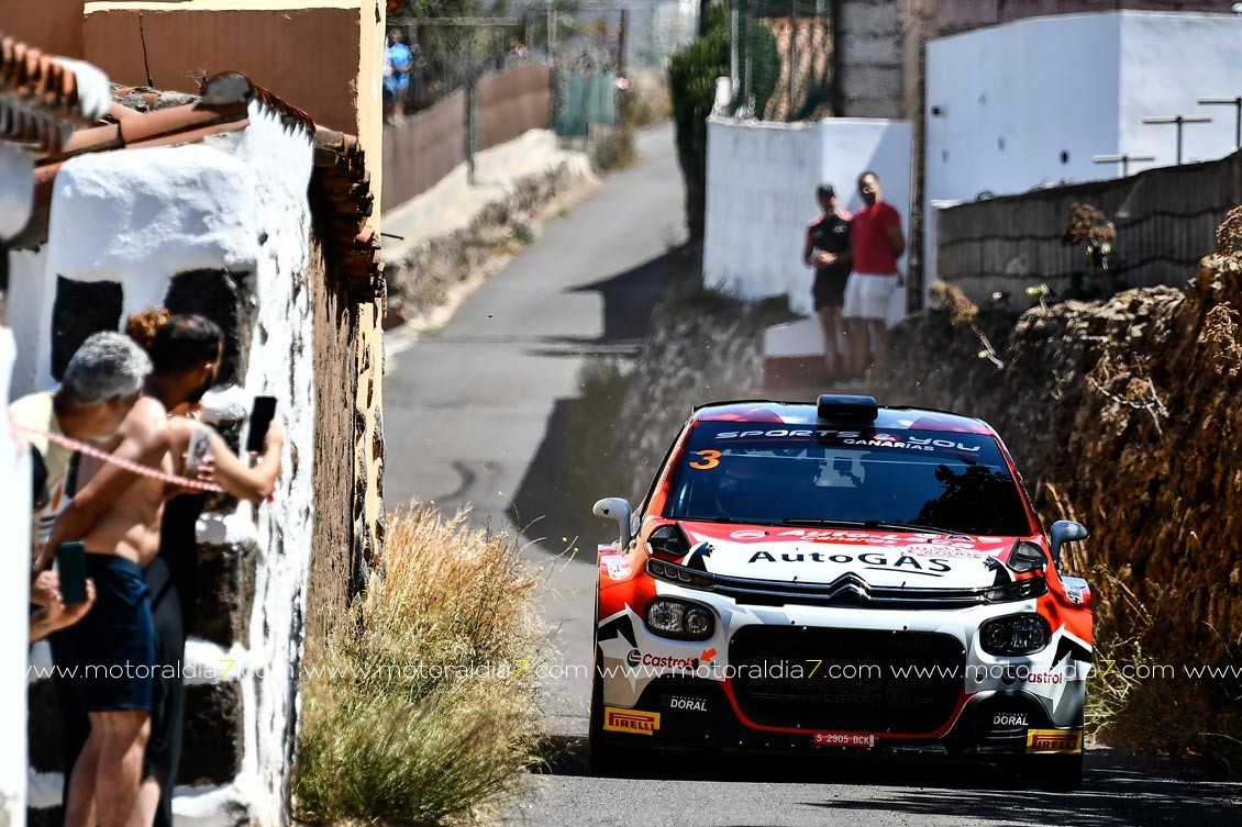 Yeray Lemes directo al Regional tras su victoria en el Rally Ciudad de La Laguna