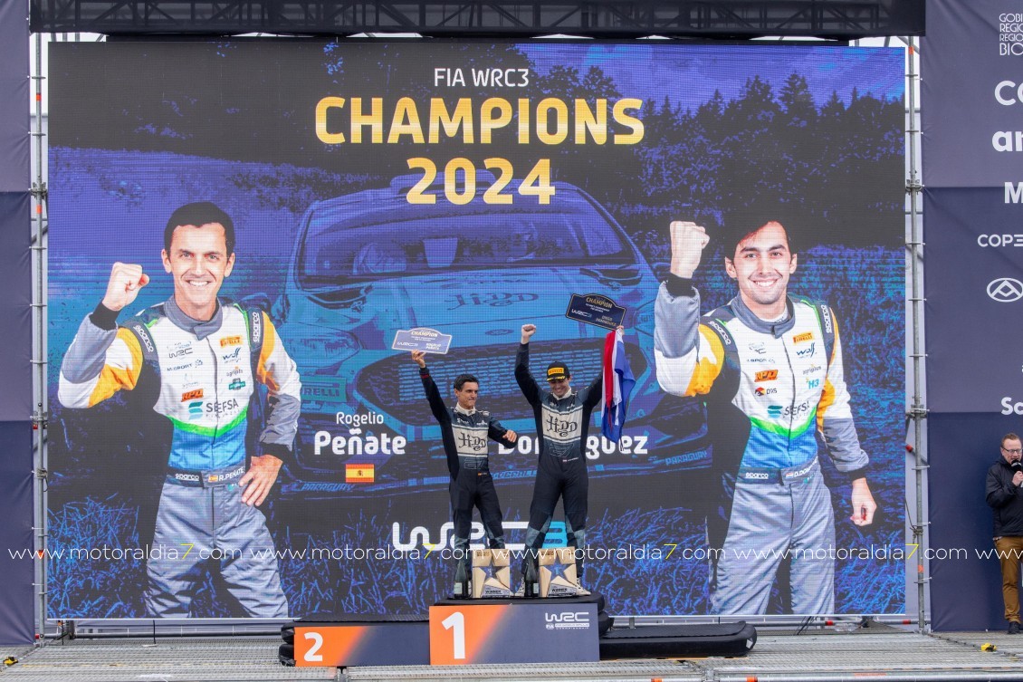 Orgullo de Canarias - Rogelio Peñate - Campeón del Mundo WRC 3