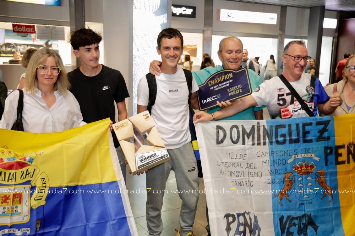 Orgullo de Canarias - Rogelio Peñate - Campeón del Mundo WRC 3