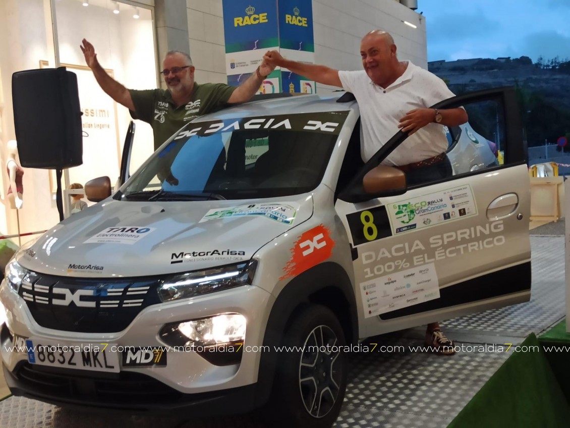 Pérez-Aicart y Herrera, ganadores en el Eco-Rally Gran Canaria