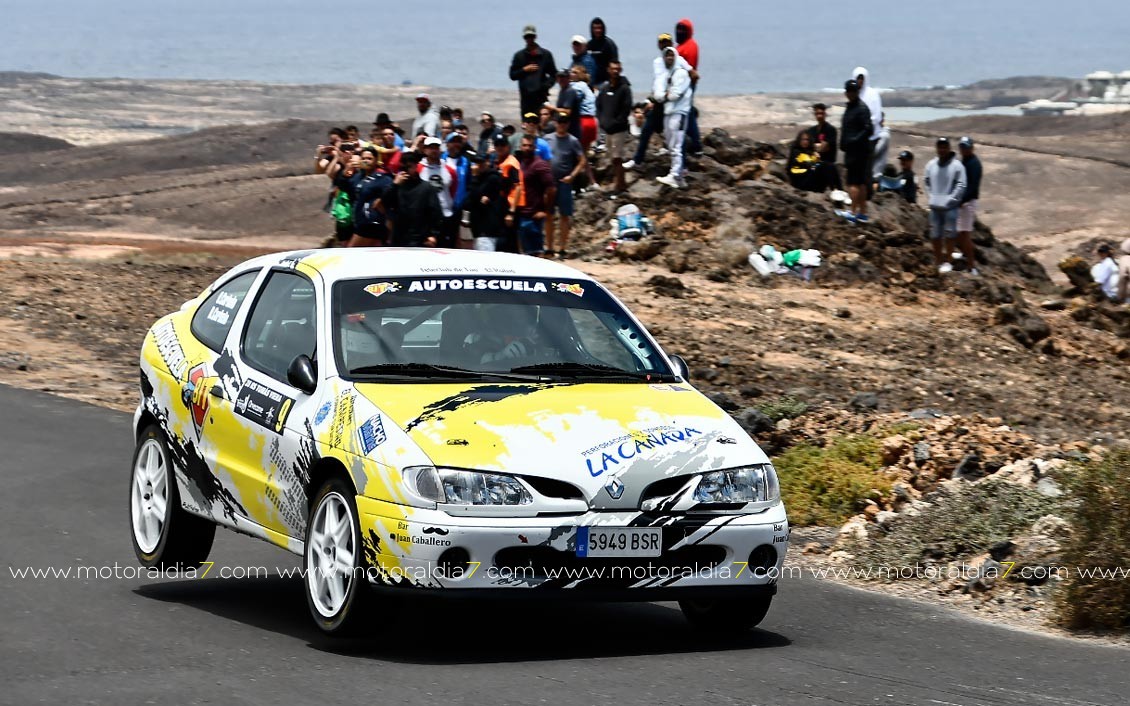 Rutómetro con ocho tramo para el Rally de Lanzarote