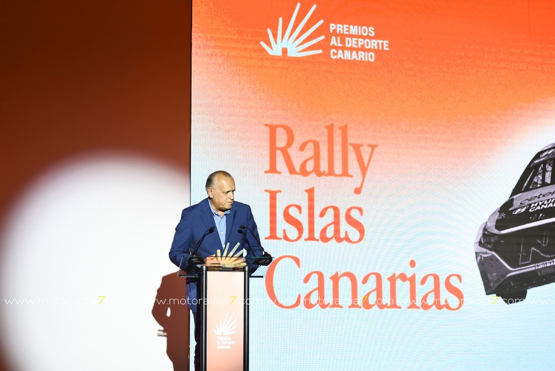 El Rally Islas Canarias, reconocido en los Premios al Deporte Canario 2024