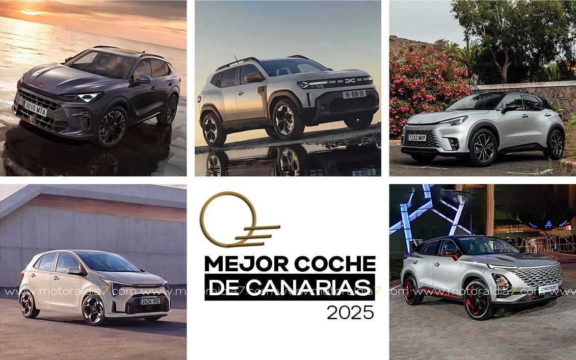 Cinco automóviles aspiran al galardón en 2025