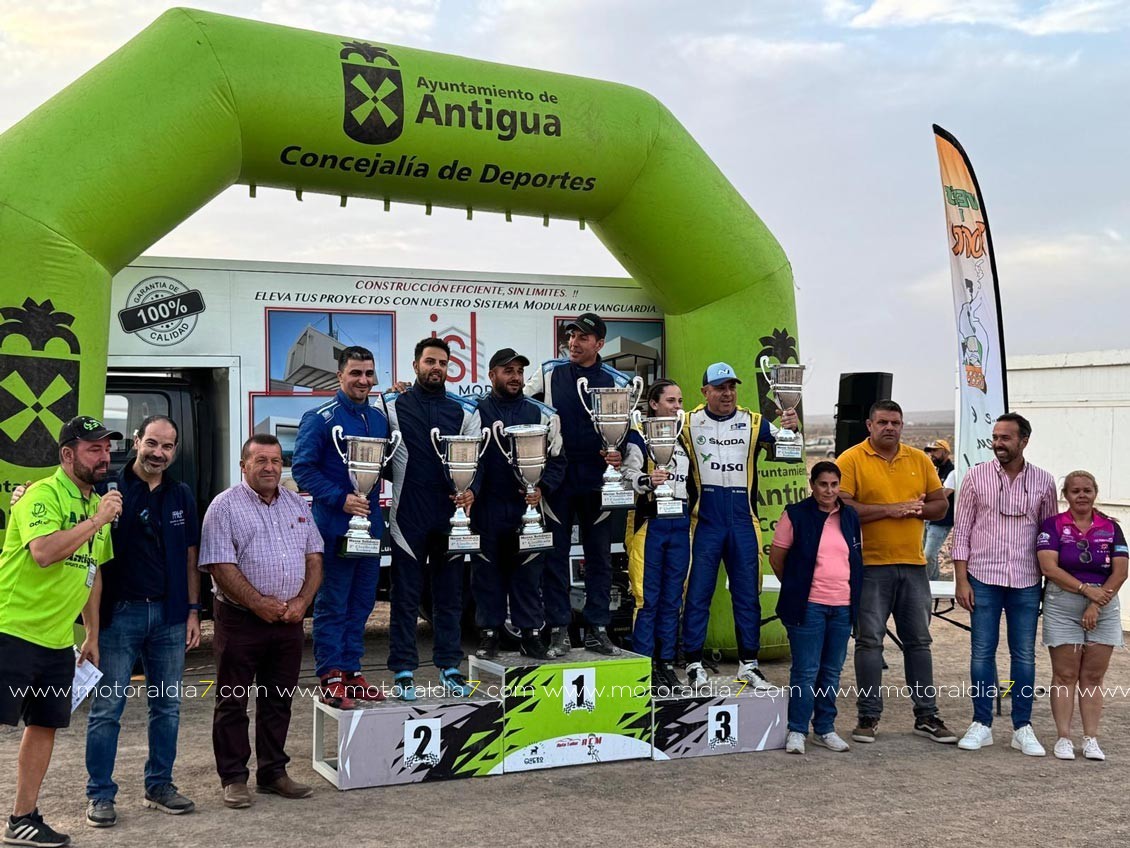 Empate en cabeza en el Slalom Motor Solidario - Fuerteventura