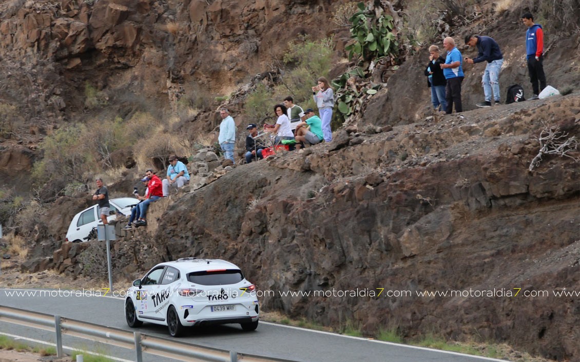 Ayoze Benítez y Patricia González, ganadores en el Rallysprint Era del Cardón 2024.