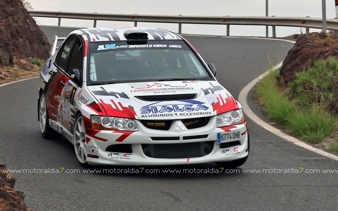 Ayoze Benítez y Patricia González, ganadores en el Rallysprint Era del Cardón 2024.