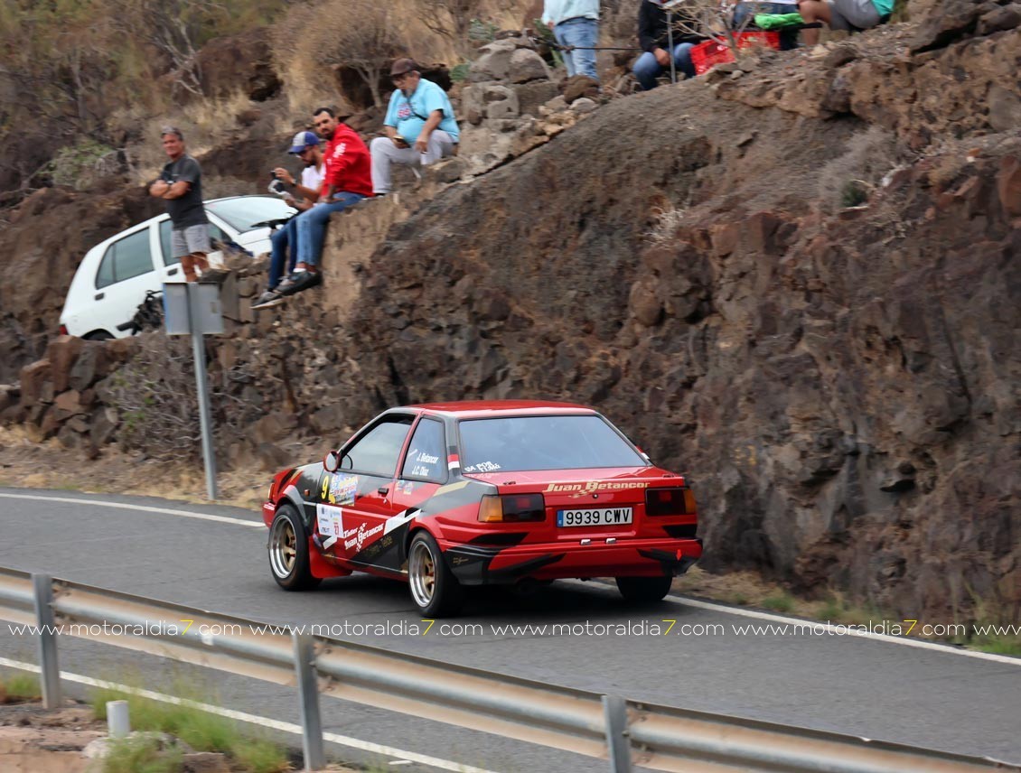 Ayoze Benítez y Patricia González, ganadores en el Rallysprint Era del Cardón 2024.