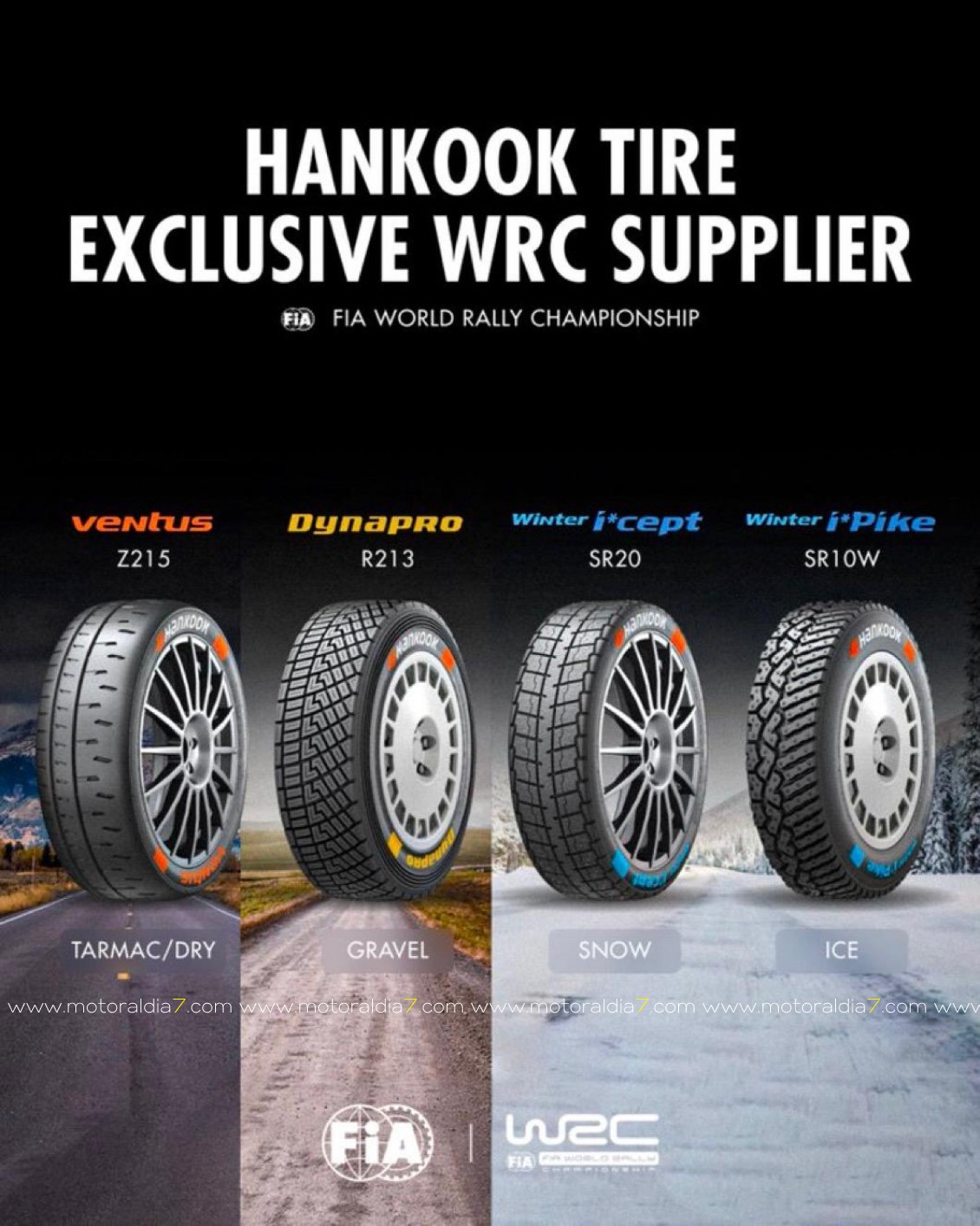 Hankook, los nuevos neumáticos del WRC