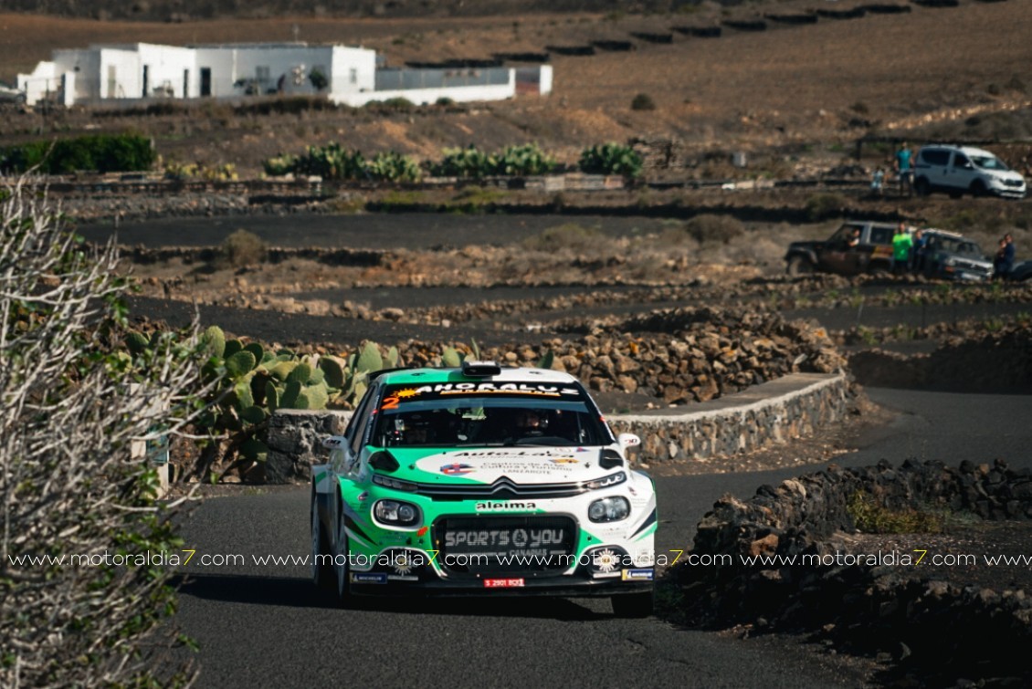 El 46º Rally Isla de Lanzarote pondrá en marcha el CCRA 2025