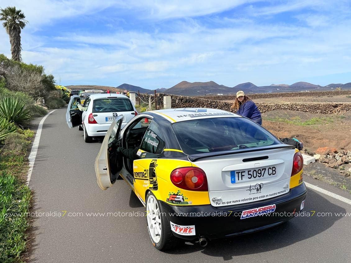 Lemes y Guillen ganaron en La Candelaria, en un día triste para el automovilismo de Lanzarote