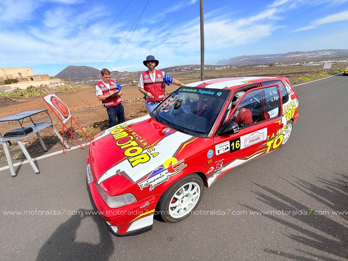 Lemes y Guillen ganaron en La Candelaria, en un día triste para el automovilismo de Lanzarote