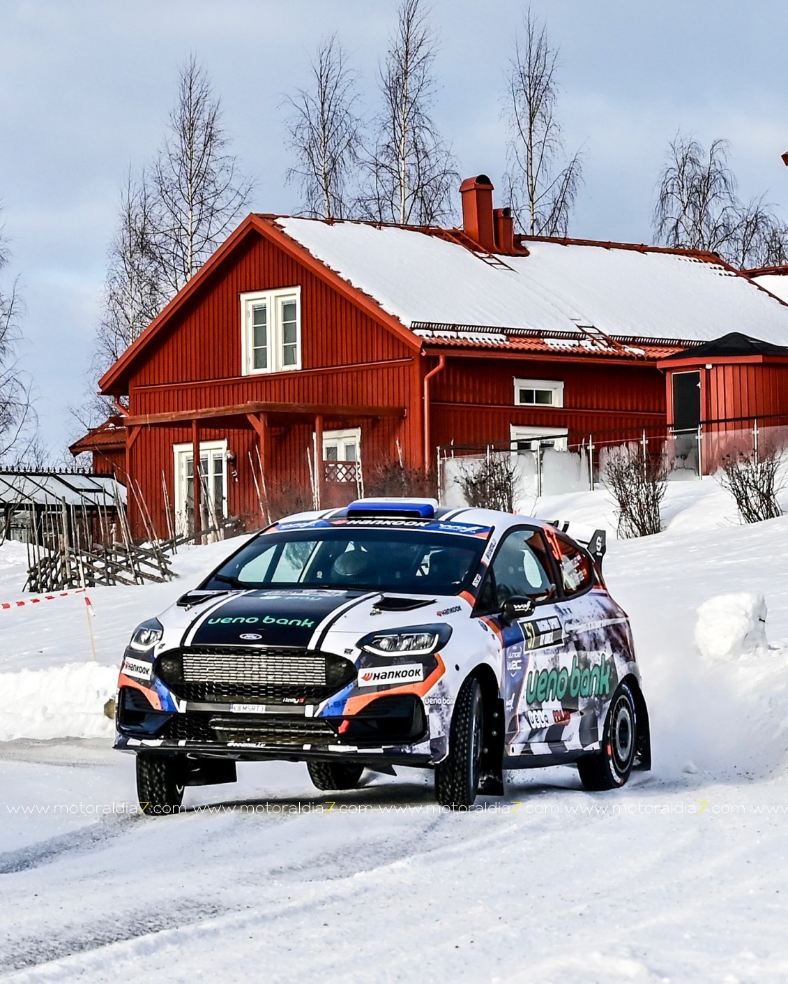 Rogelio Peñate décimo de la WRC Júnior en Suecia