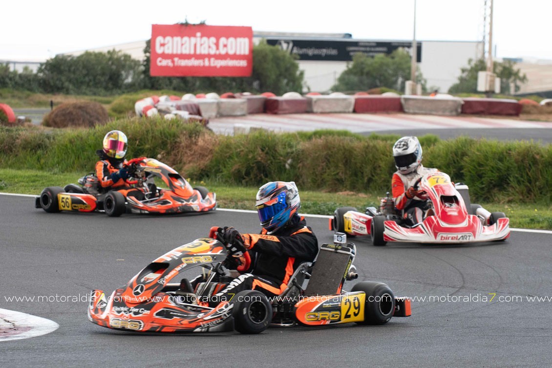 Interesante comienzo del Campeonato de Tenerife de Karting 2025