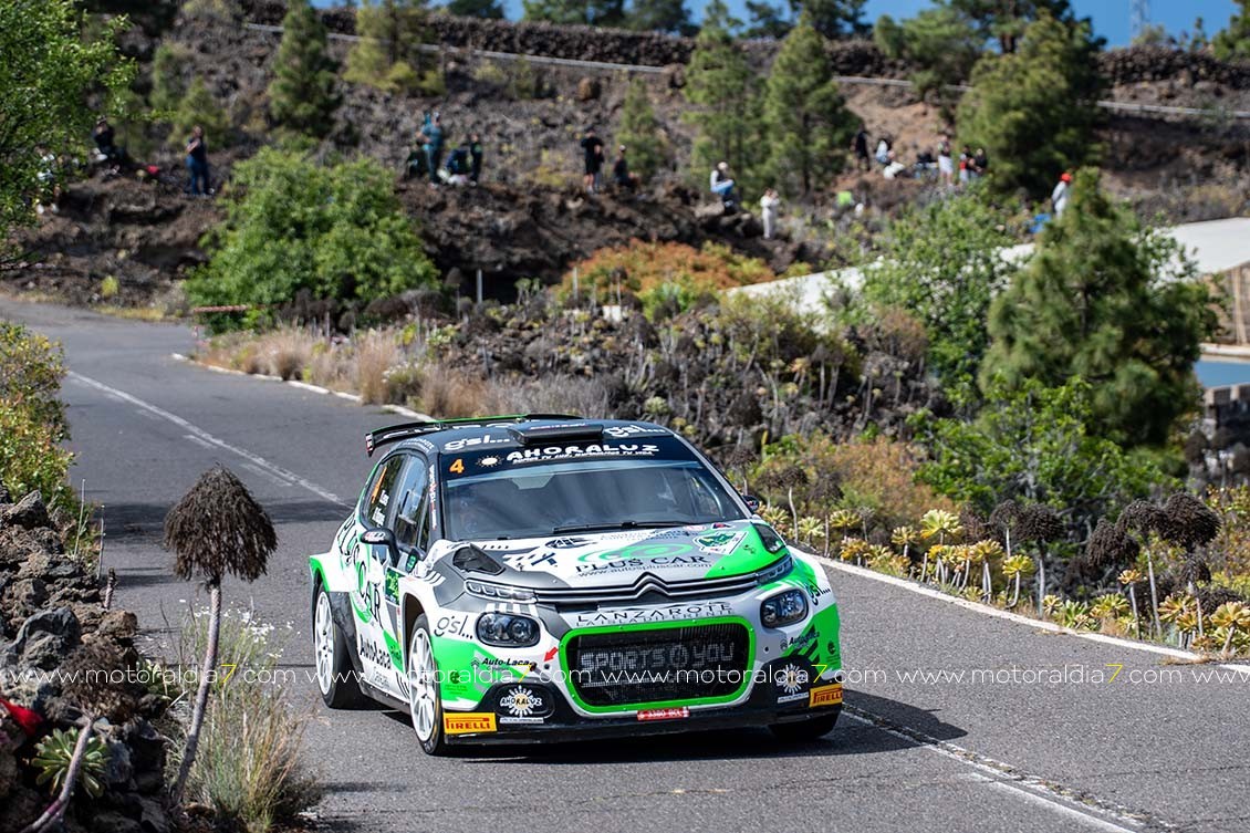 Lucha entre los Alpine y el GR Yaris de Cruz en Adeje