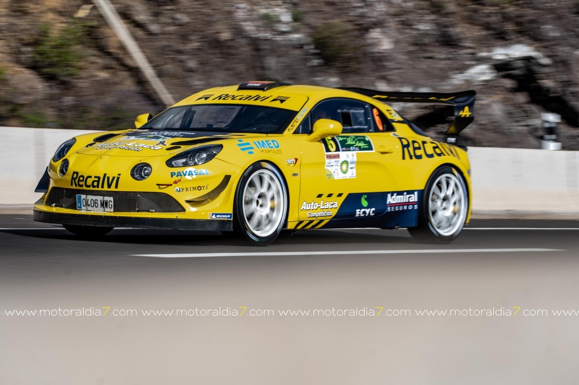 Jorge Cagiao líder del Rally Villa de Adeje