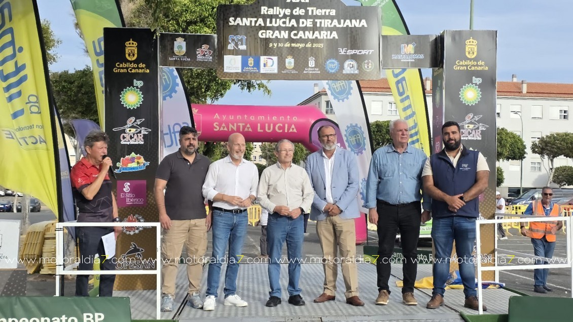 Vecindario ya vive el ambiente del Rally de Tierra de Santa Lucía