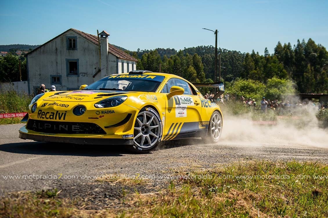 Cagiao y Martínez con el Alpine ganan en Narón