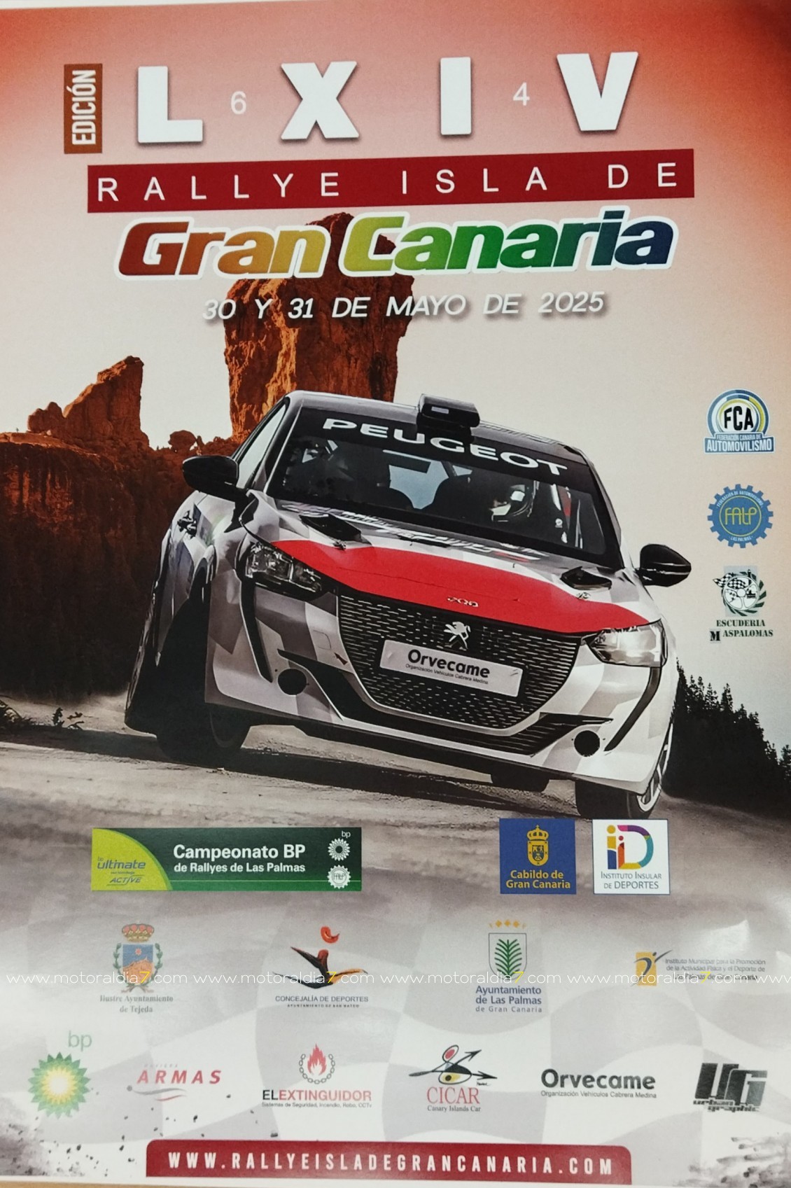 El Gran Canaria con 78 equipos inscritos