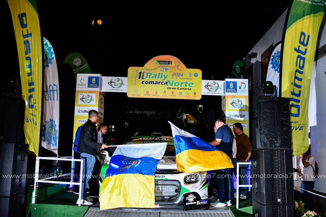 El Rally Comarca Norte, con nuevo tramo en Arucas