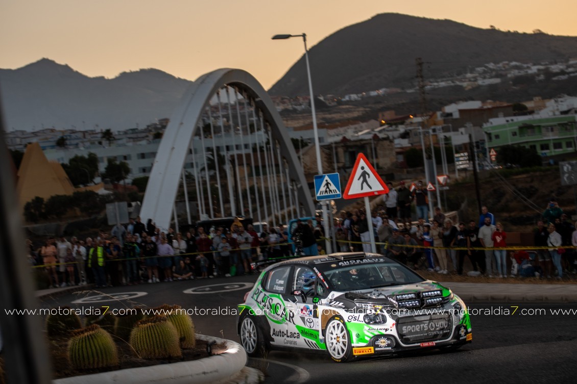 Alexey Lukyanuk primer líder del Rally Ciudad de Telde