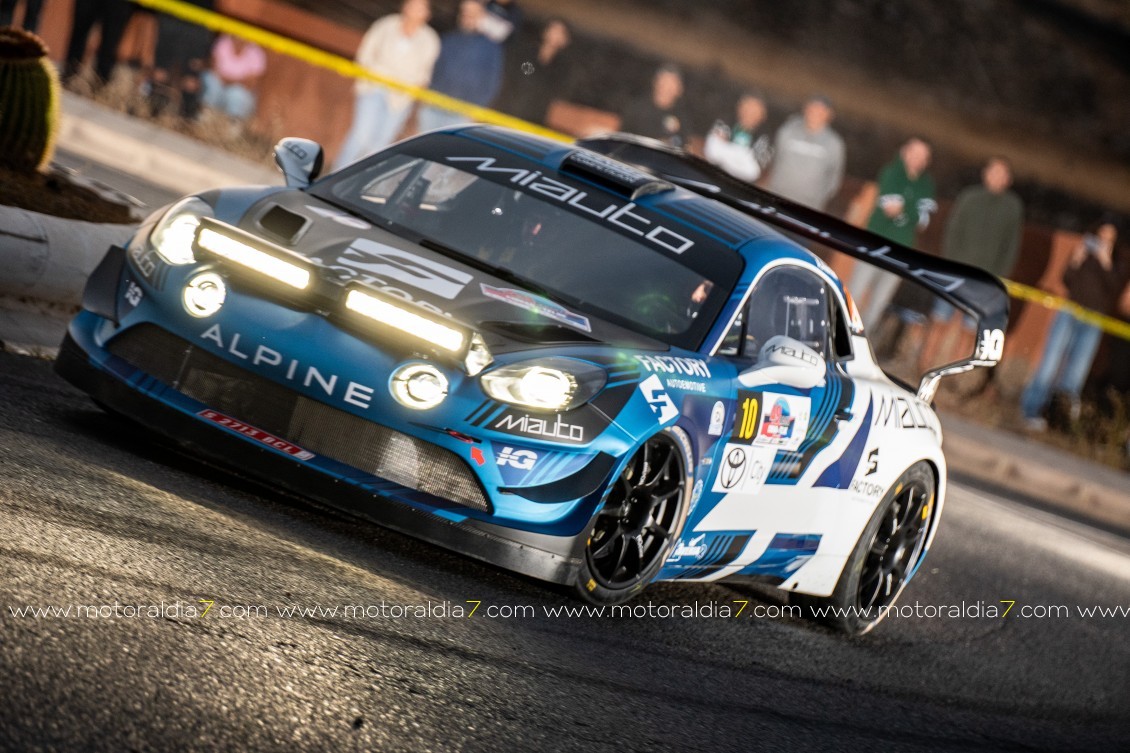 Alexey Lukyanuk primer líder del Rally Ciudad de Telde
