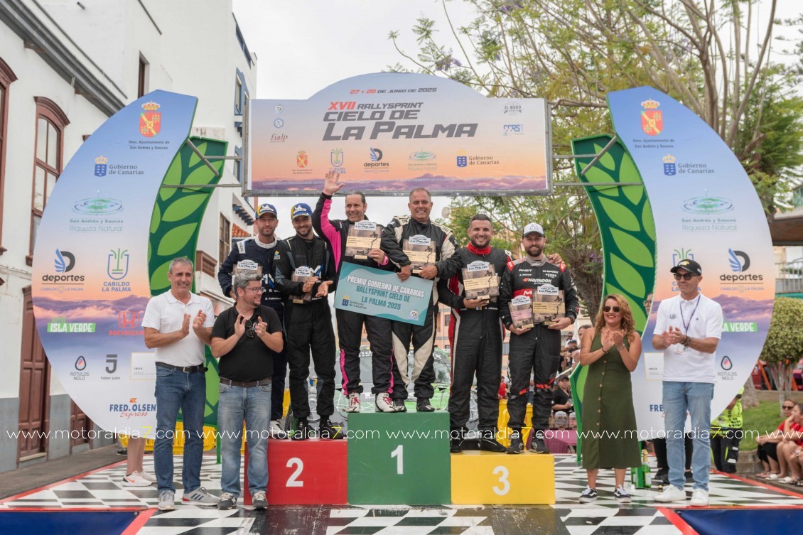 Iván Armas y Ruperto Ramos ganan en el Rallysprint Cielo de La Palma