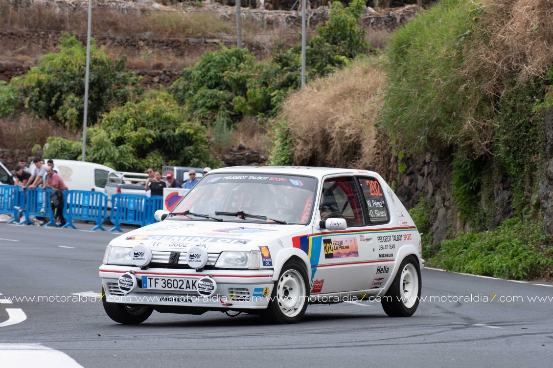 Iván Armas y Ruperto Ramos ganan en el Rallysprint Cielo de La Palma