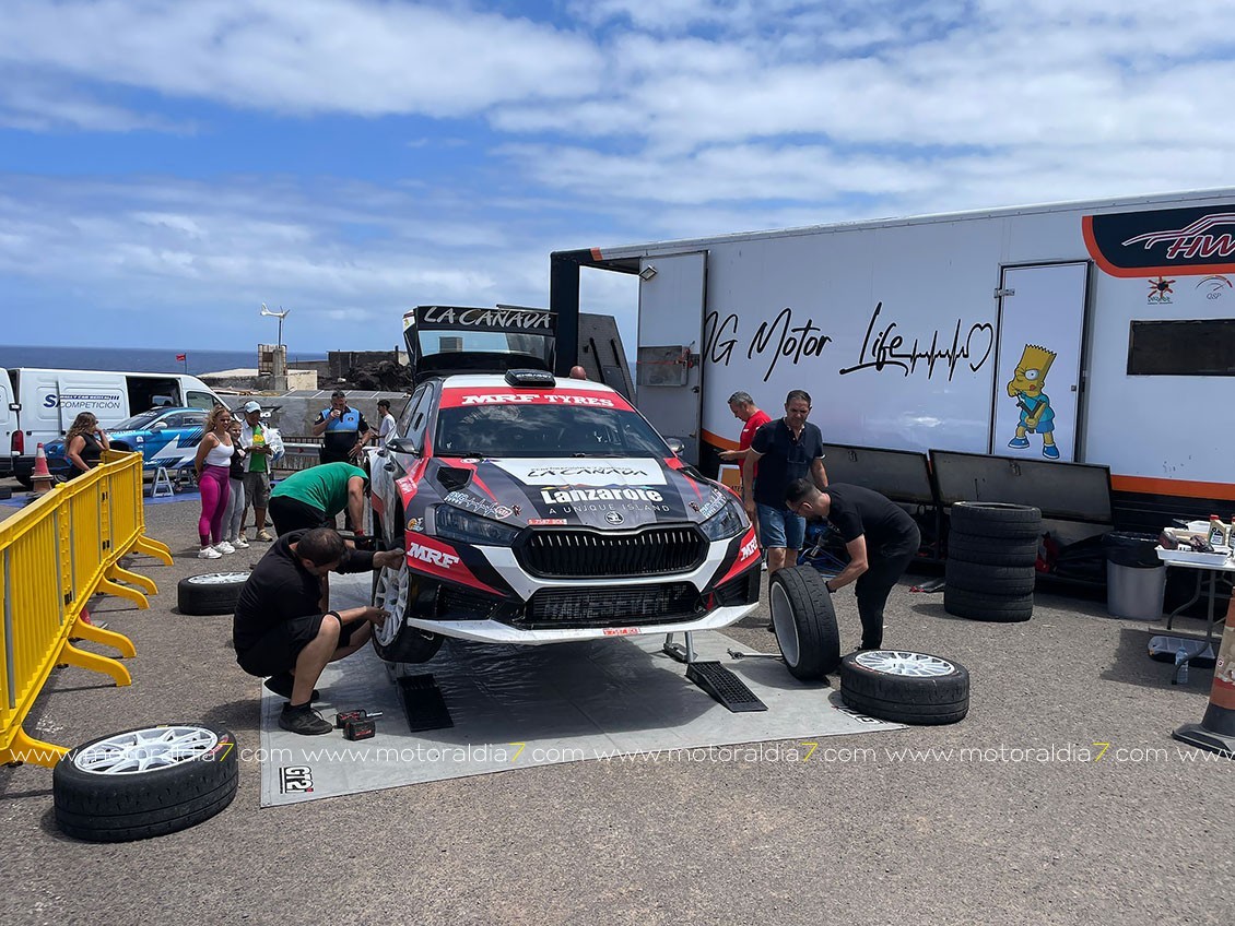 Raúl Hernández y Benjamín Avella de Test en el norte de Gran Canaria