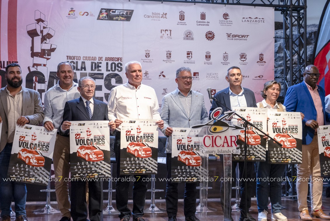 Lanzarote vuelve al Campeonato de España con el Rally Isla de Los Volcanes