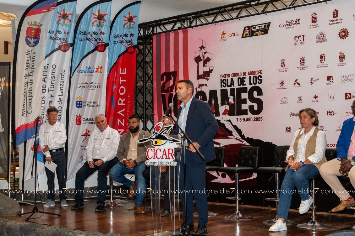 Lanzarote vuelve al Campeonato de España con el Rally Isla de Los Volcanes