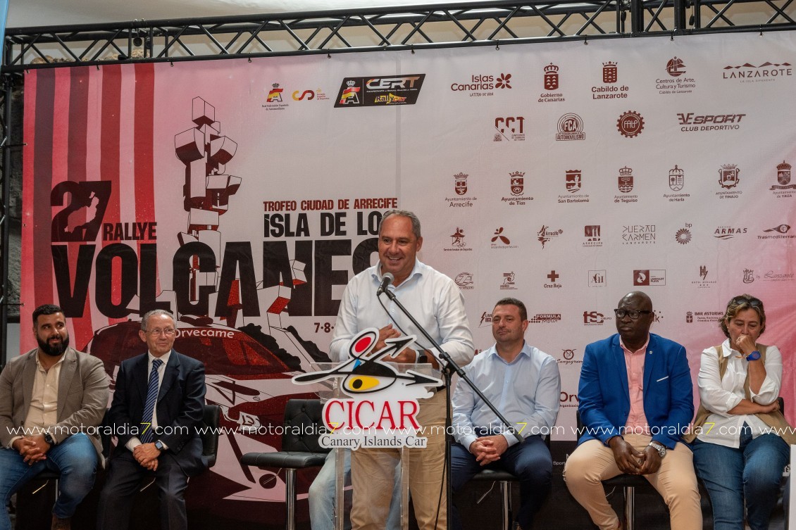 Lanzarote vuelve al Campeonato de España con el Rally Isla de Los Volcanes