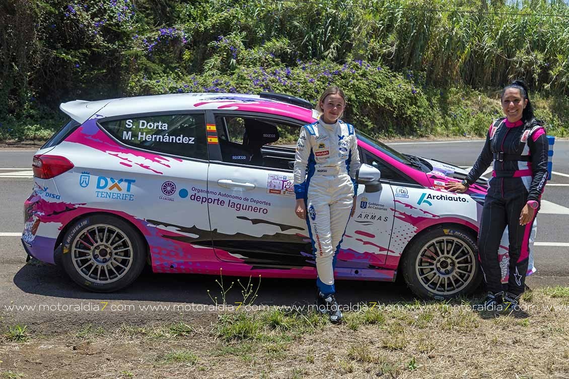 El equipo Mujer y Motor de DISA Copi Sport brilló en el Rally Ciudad de La Laguna.