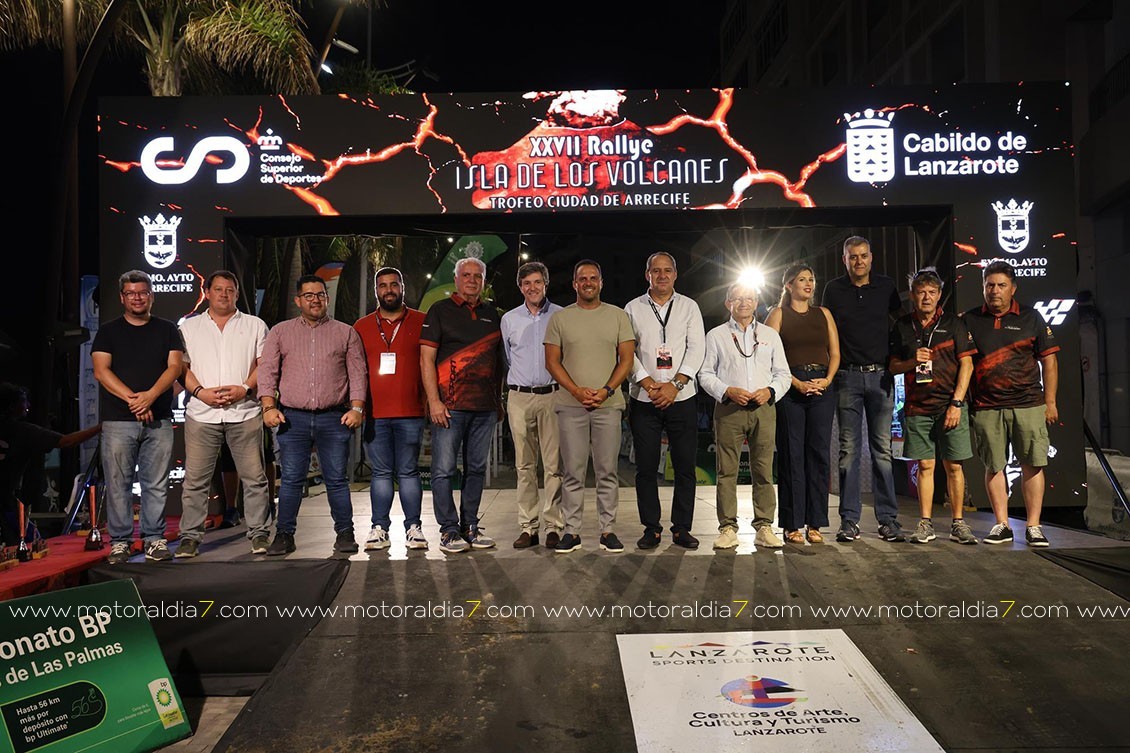 El Rally Isla de Los Volcanes, se consolida y avanza