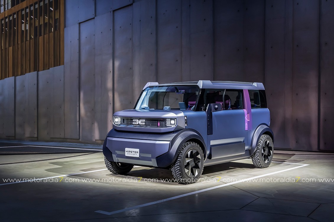 Dacia Hipster Concept: la revolución eléctrica con sello esencial