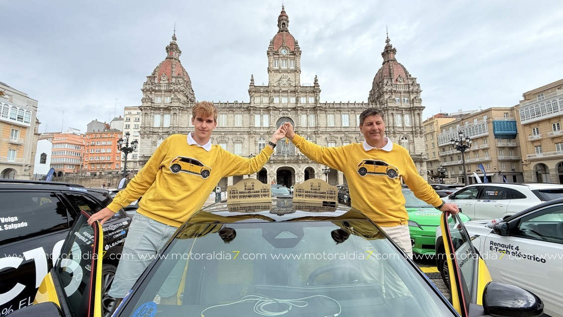 Toni Luján y Carles Sasplugas buscan el título nacional en el Ecorally de Canarias