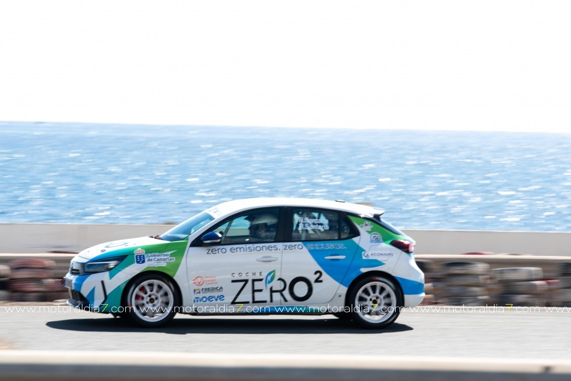 La FCA presenta el primer vehículo 100% eléctrico de competición en las islas